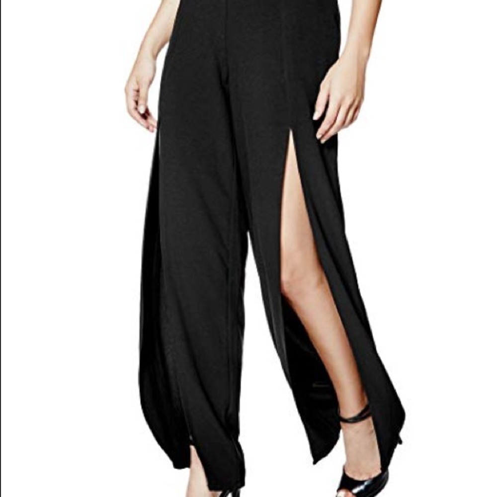 Black palazzo pants